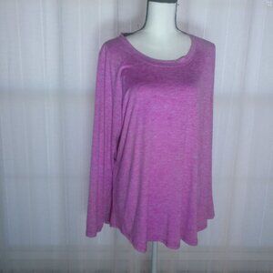 ZUDA Long Sleeve Pink Tunic XL